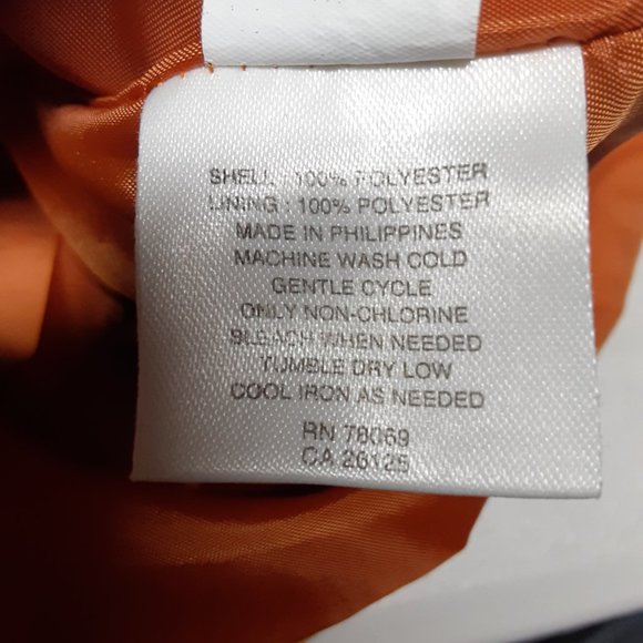 CALLAWAY MEN'S GOLF PULLOVER SHIRT | Size L | 1/4 Zip | Orange w/Black Stripe - Picture 12 of 14